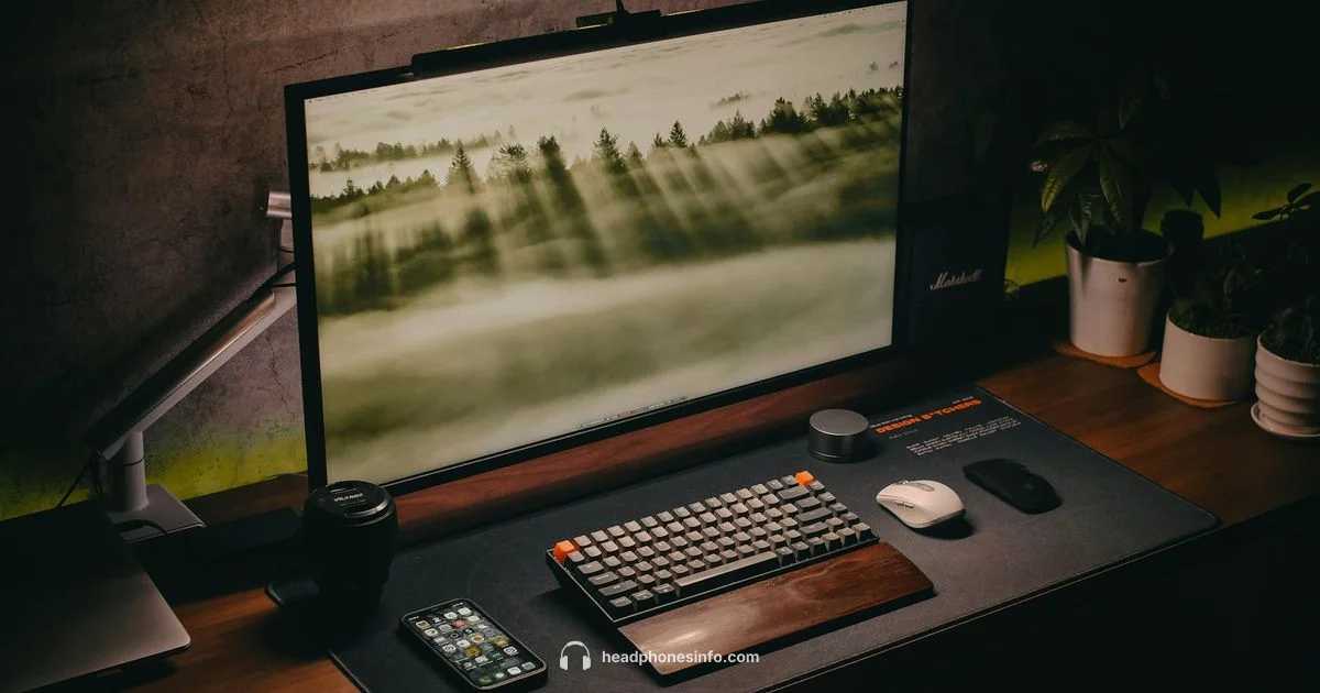 Beats Desk Setup - Headphones Info